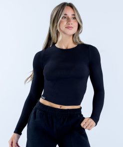Revive Long Sleeve Ribbed Top