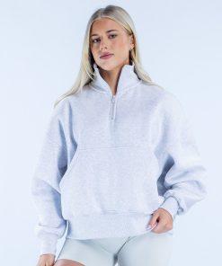 Signature Quarter Zip Sweatshirt